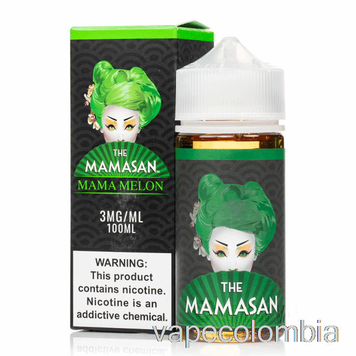 Kit Vape Completo Mama Melon - The Mamasan - 100ml 6mg